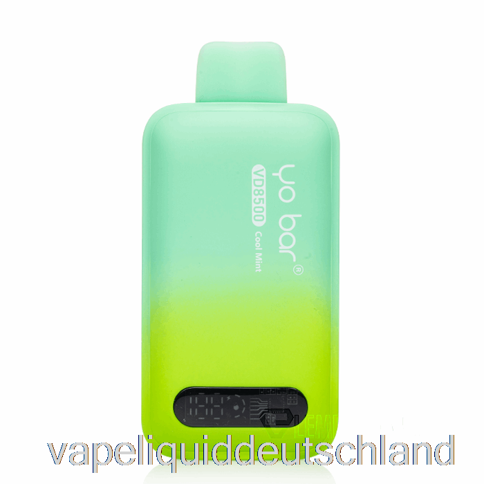 Yo Bar VD8500 Einweg-Vape-Flüssigkeit Mit Kühler Minze